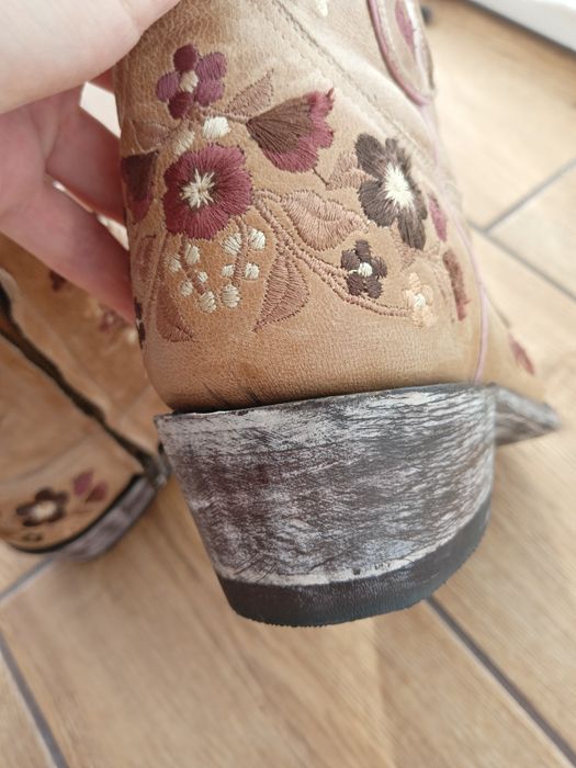 Чоботи Old Gringo 39р, шкіра