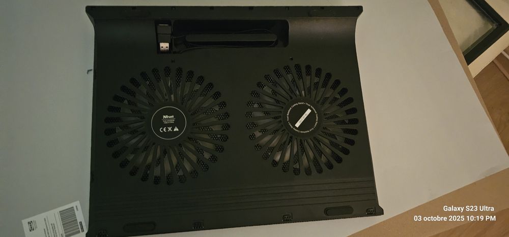 Podkładka pod laptopa Trust z wentylatorami i led