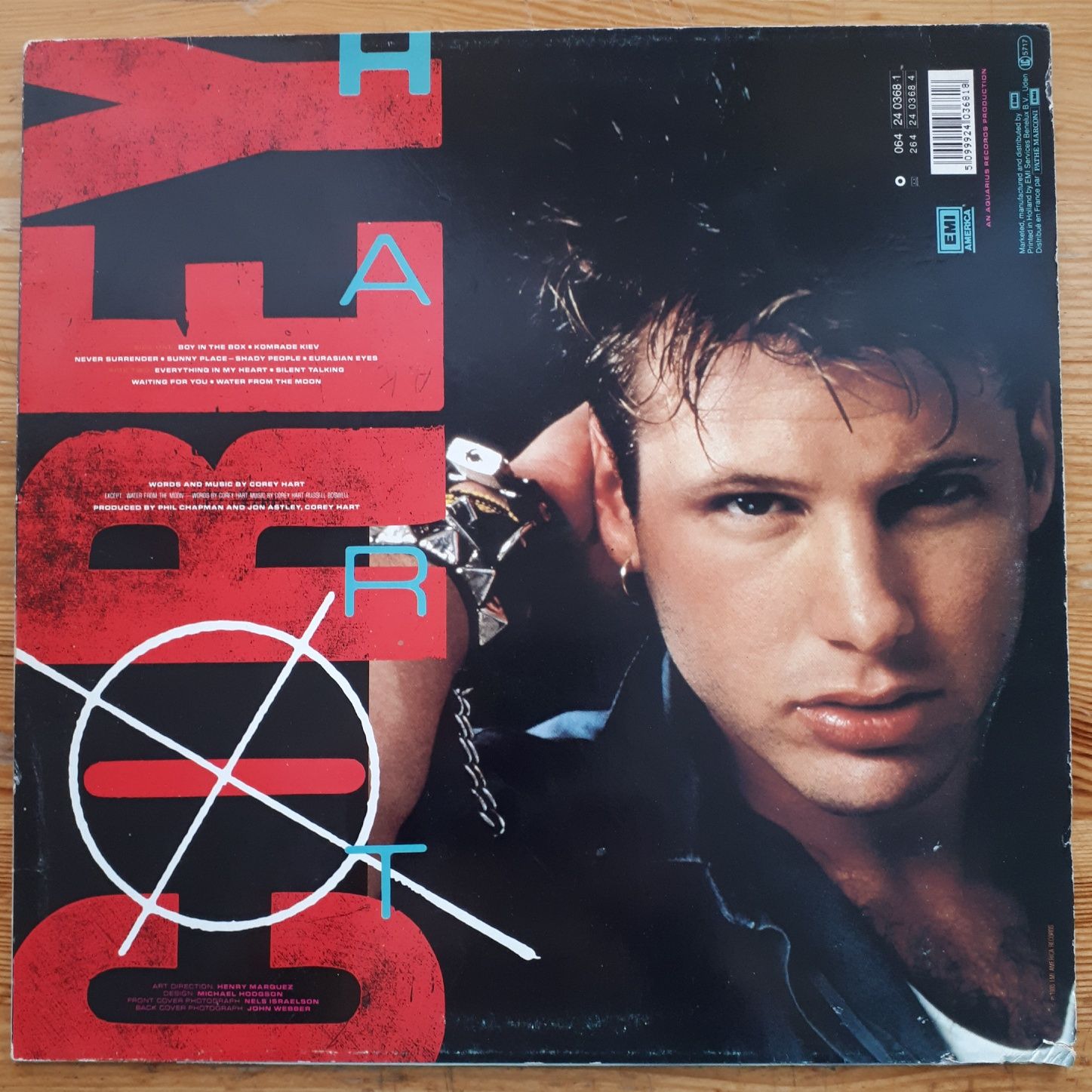 Płyta winyłowa - Corey Hart – Boy In The Box, LP, Stereo, EX+/EX+