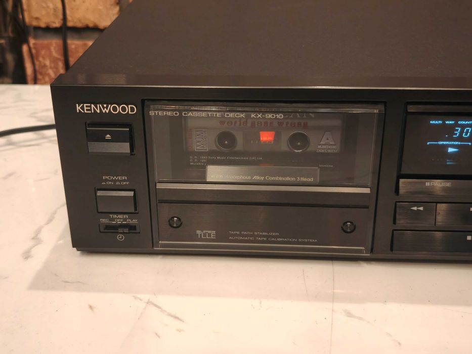 KENWOOD KX-9010 ! Flagowy magnetofon kasetowy ! OKAZJA
