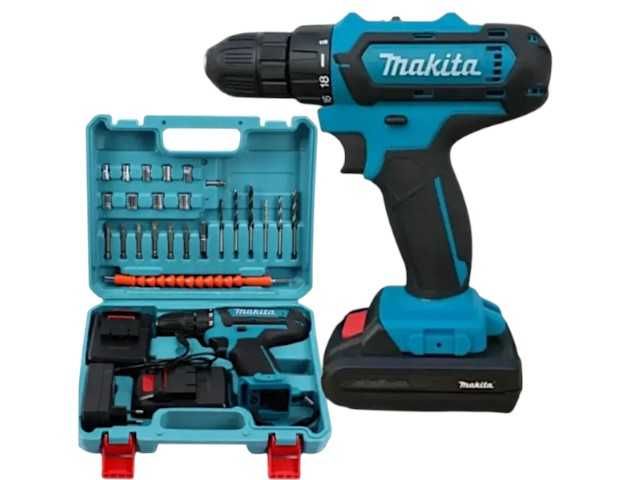 Шуруповерт аккумуляторный Makita 21V шурупокрут акумуляторний + набір