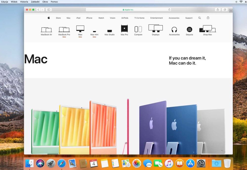 Apple iMac 21.5 / Mid 2010 / 3.2 GHz / A1311 / SSD 256GB / mysz+klaw