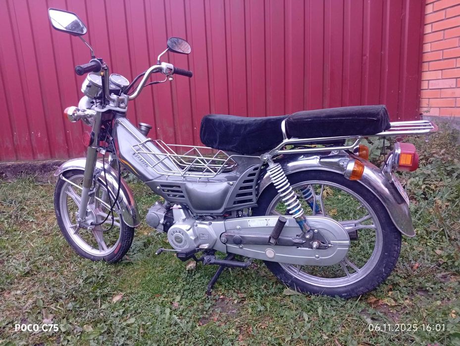 Мопед Spark 72.автомат. Обмин