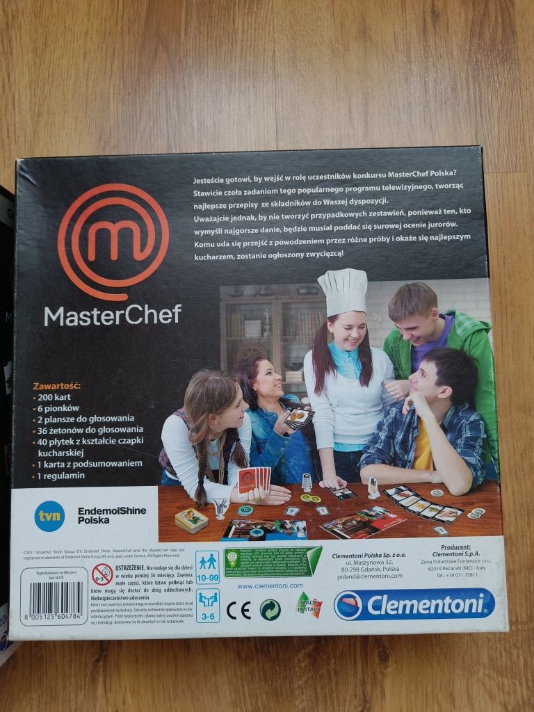 Gra planszowa Masterchef Clementoni