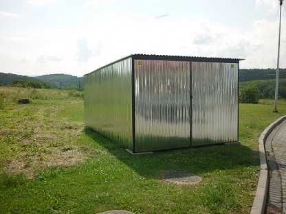 Garaż Blaszany na Budowę 3x5 4x5 6x5 6x6 4x6 -Wzmocniony Trapez Blachy