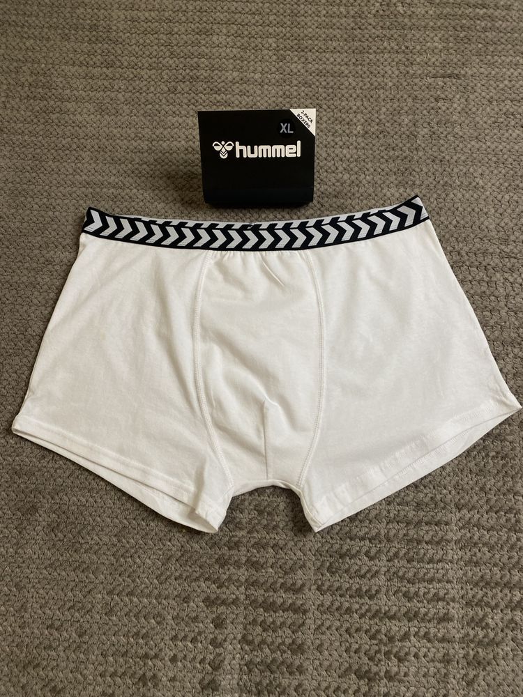 Білі та чорні чоловічі боксери Hummel CHEVRON (215366-2114) Оригінал!