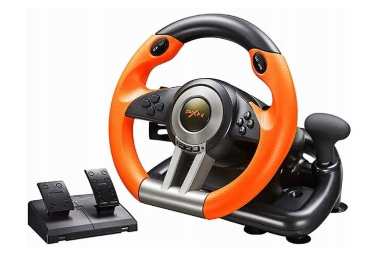 Kierownica Wyścigowa Do Pc/Xbox/Ps3/Ps4/Nintendo Switch - OUTLET