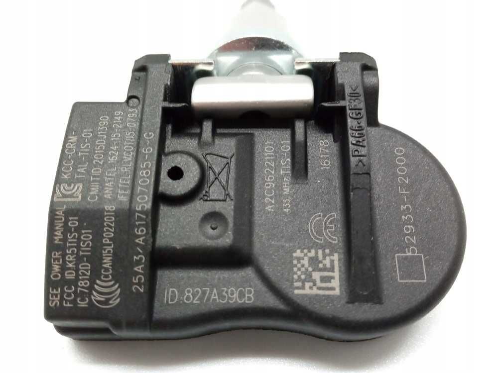 1x czujnik ciśnienia TPMS HYUNDAI i30 KONA 52933F2000