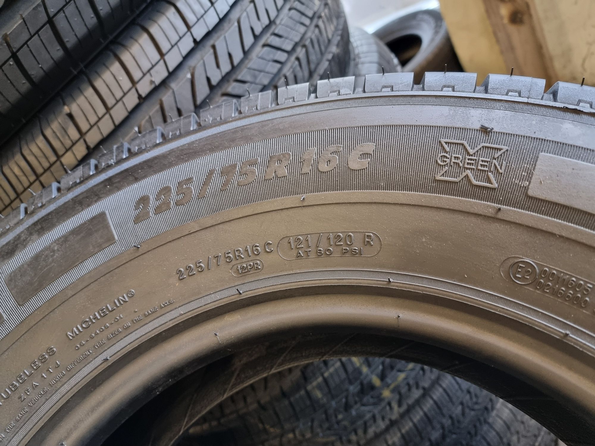 Шини літні 225х75хR16c Mchelin Agilis 121/120 R 4 ШТ Нові Шини