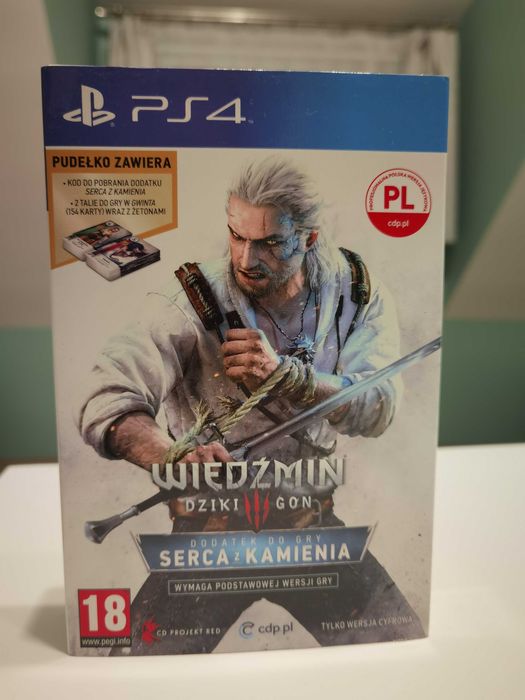 Karty do wiedzmińskiego Gwinta z dodatku Serca z Kamienia