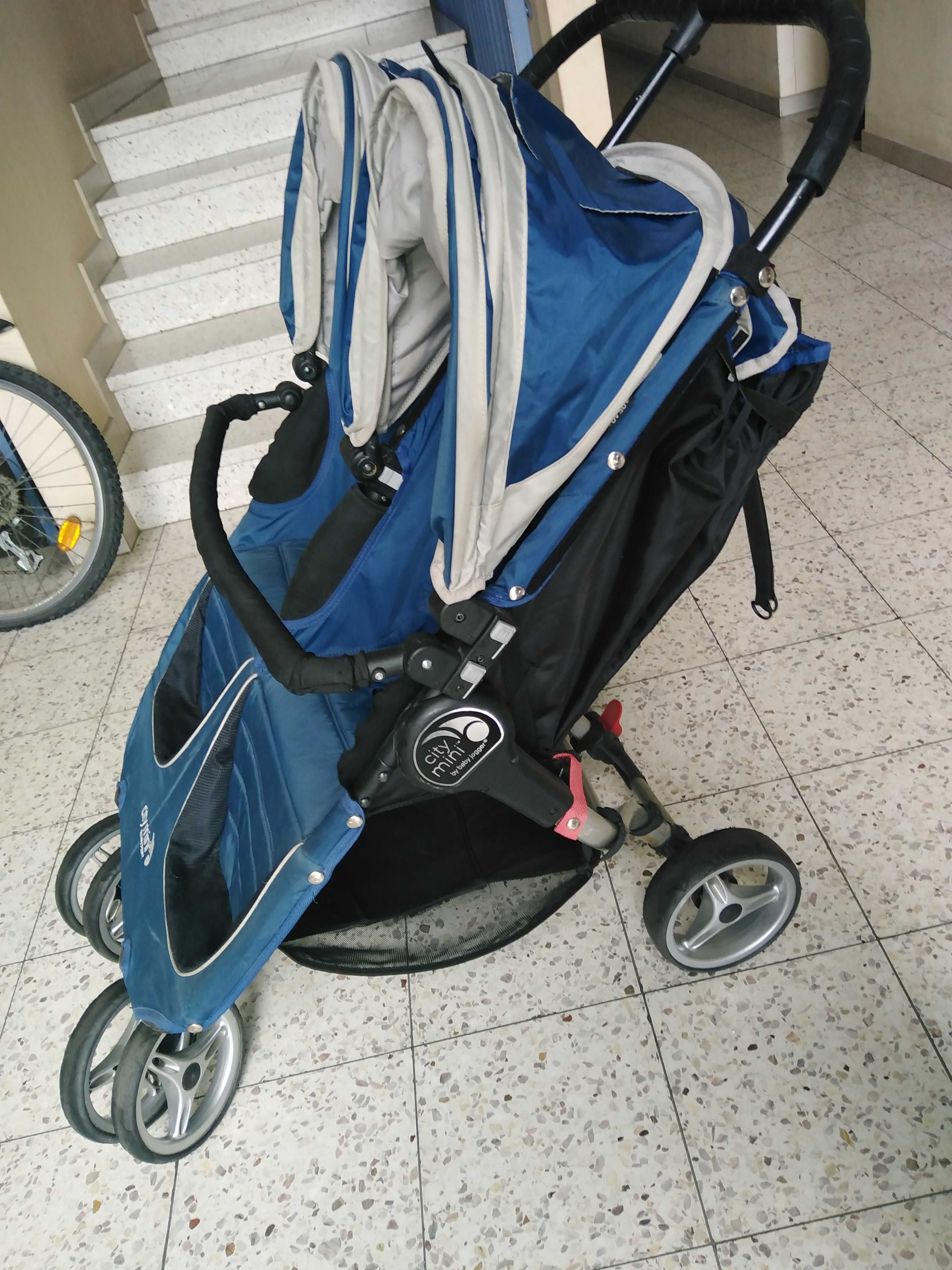 Wózek Citi Mini Double Baby Jogger granatowy