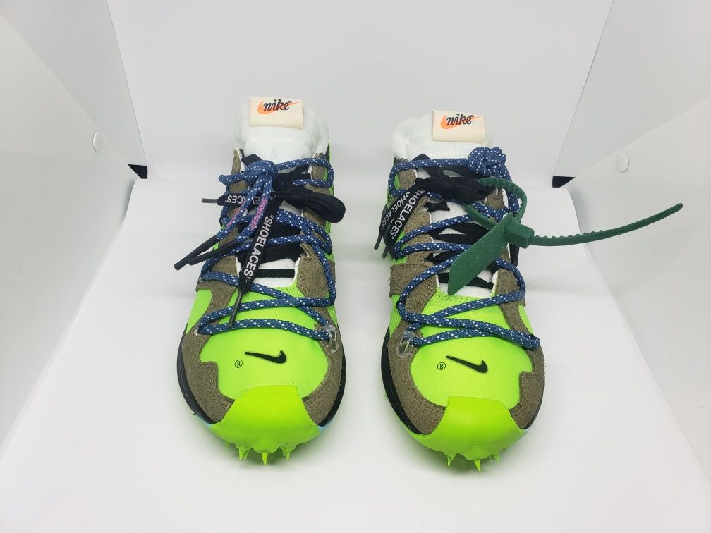 Oryginalne Off-White x Nike Zoom Terra Kiger Green 39 8w 6.5 DSWT