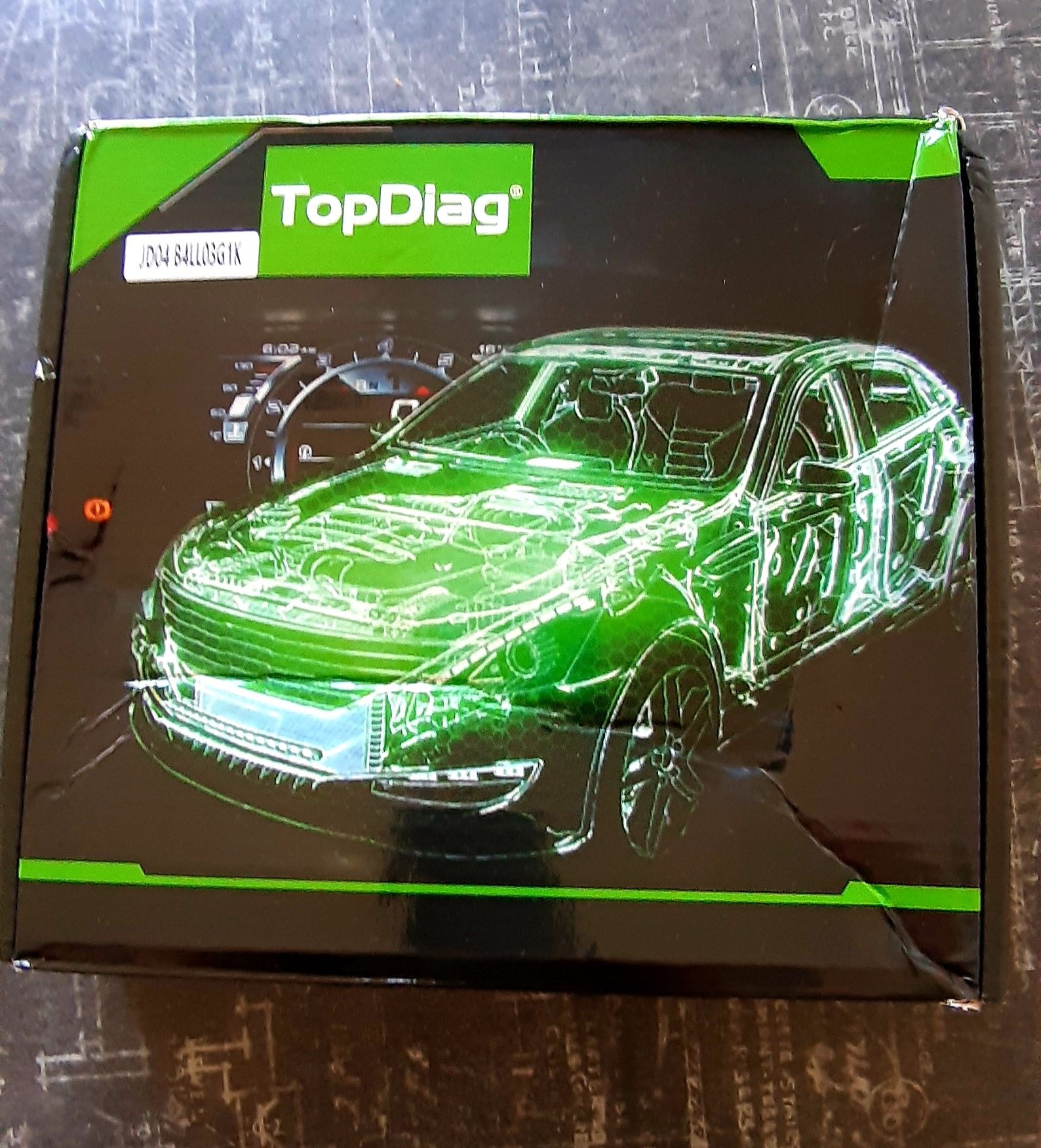 Тестер автомобильной проводки(цепи) контролька TopDiag  P100 2м