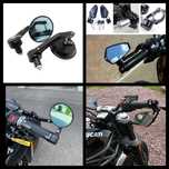 espelhos de moto tipo cafe racer