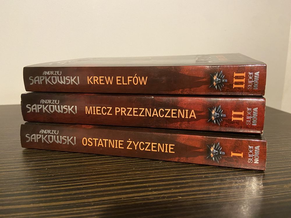 Wiedźmin, tomy 1-3, Ostatnie Życzenie, Miecz Przeznaczenia, Krew Elfów