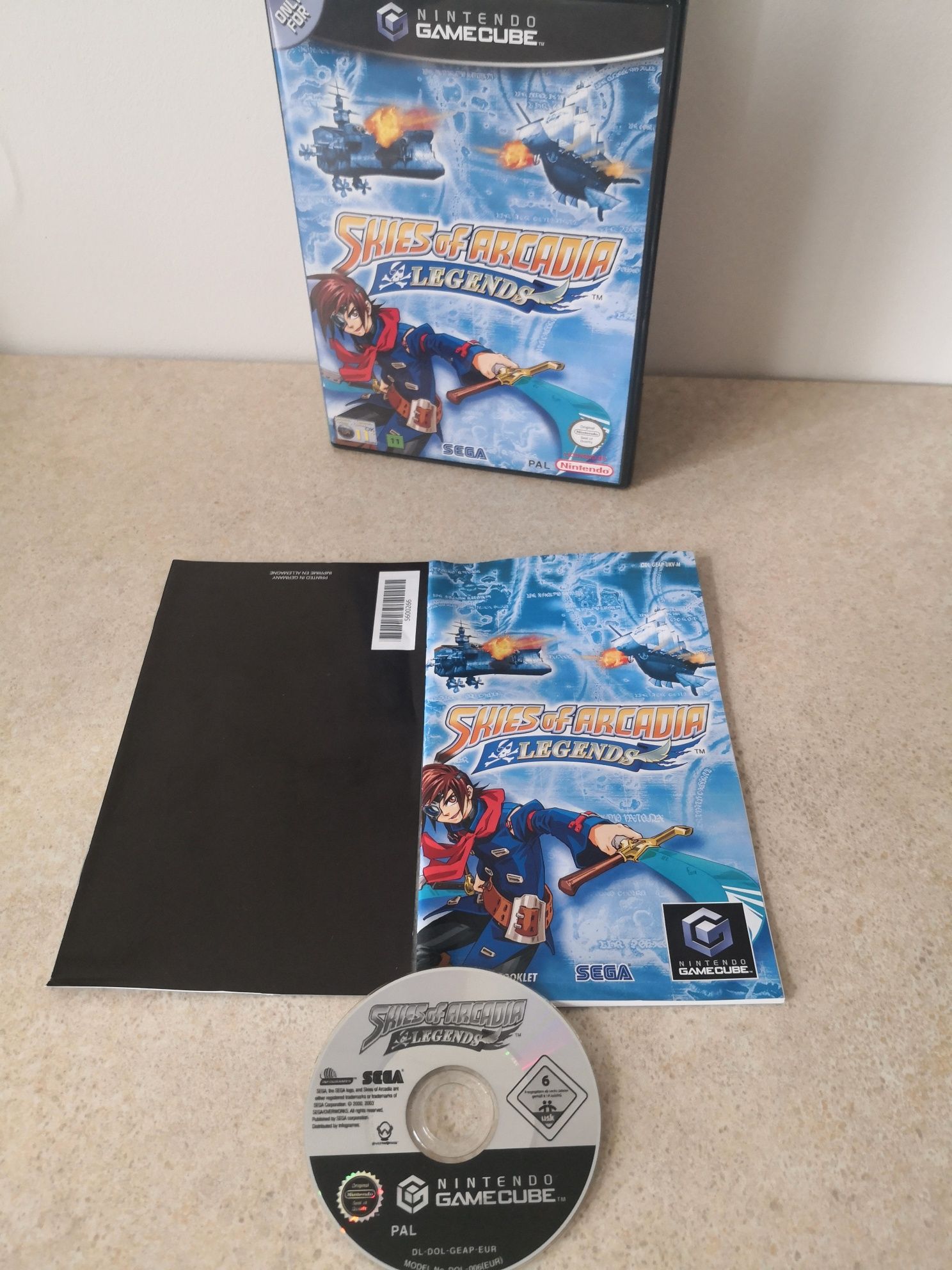 Skies of Arcadia Legends Nintendo Gamecube komplet angielski