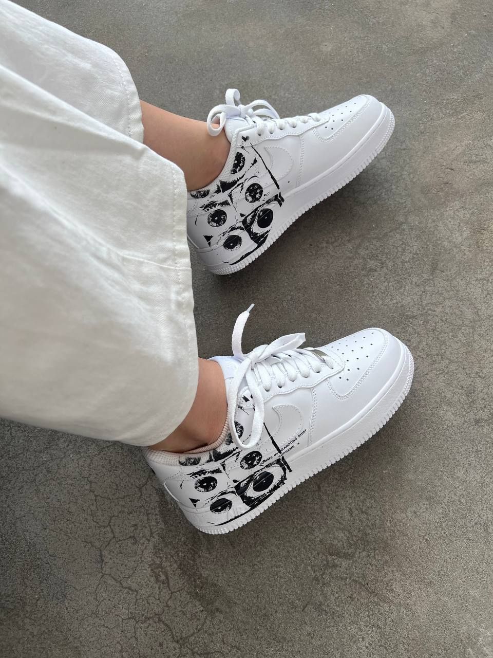 Кеди Nike Air Force x Comme des Garçons Supreme (36-45)