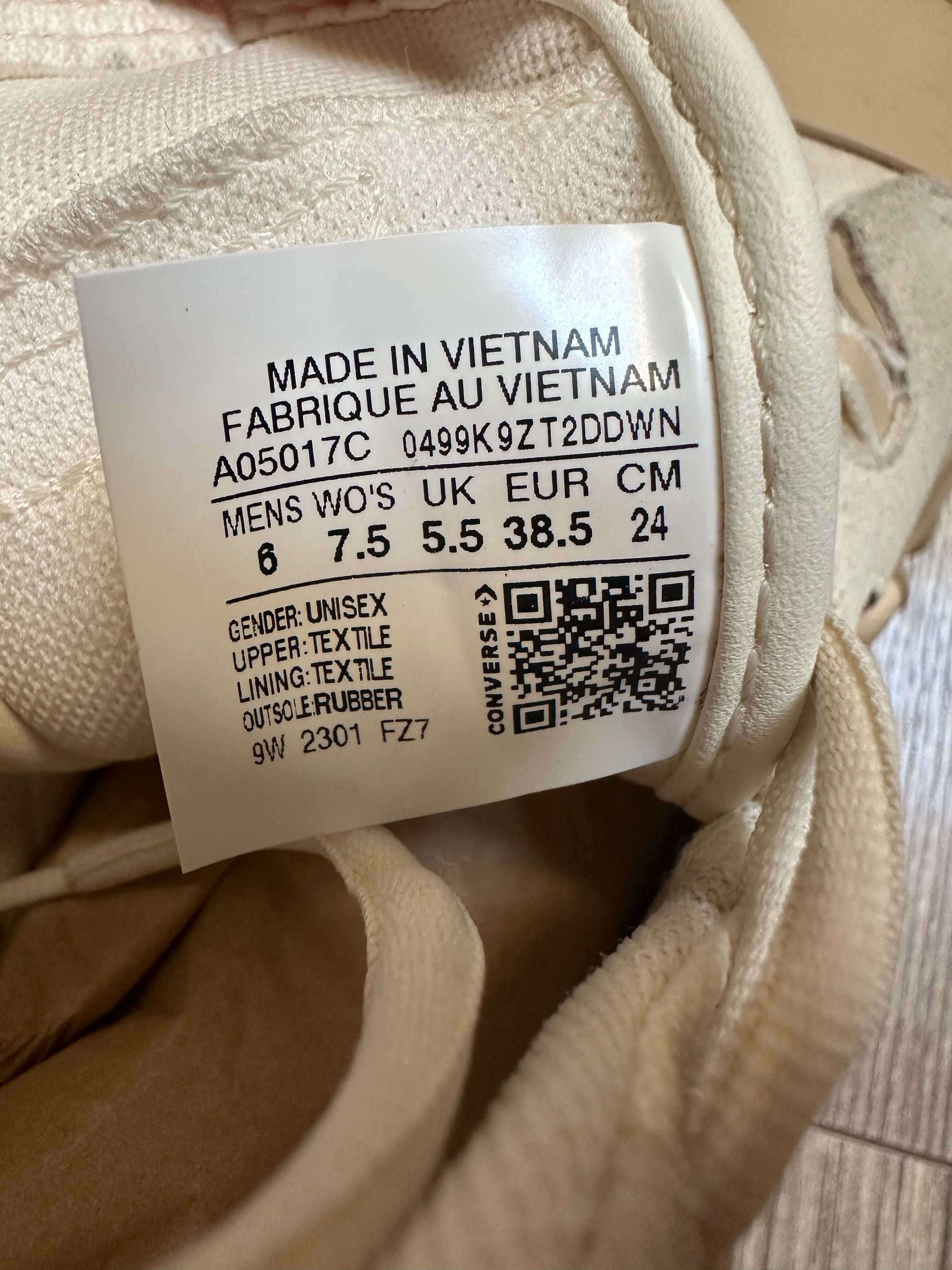 Кеди converse 38,5