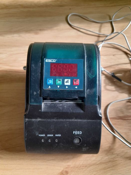 DR201 termograf rejestrator temperatury z drukarką