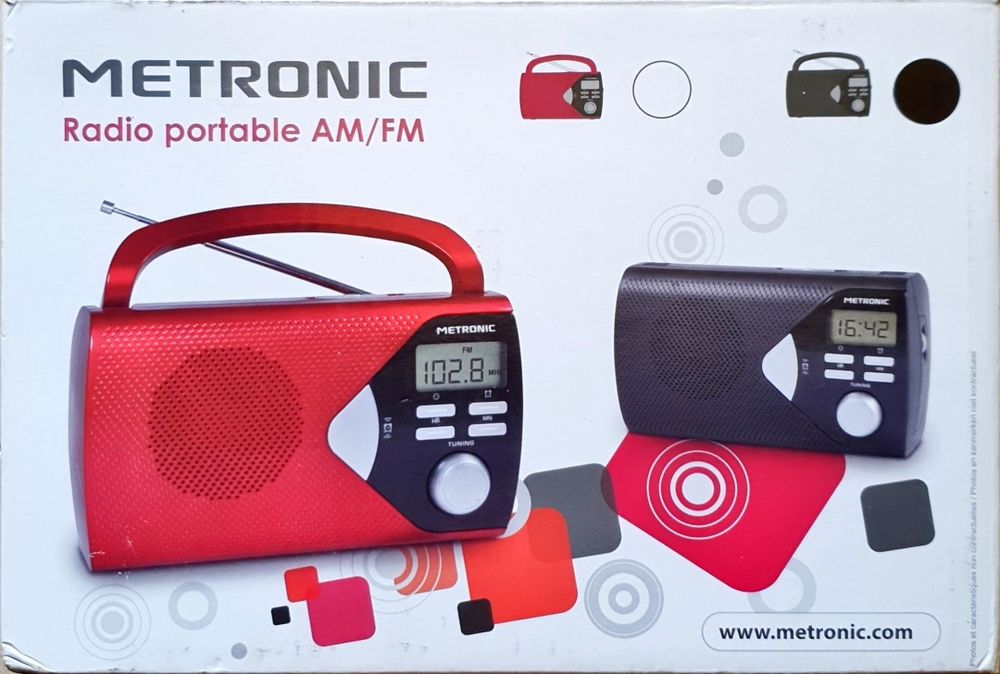 Rádio Metronic NOVO