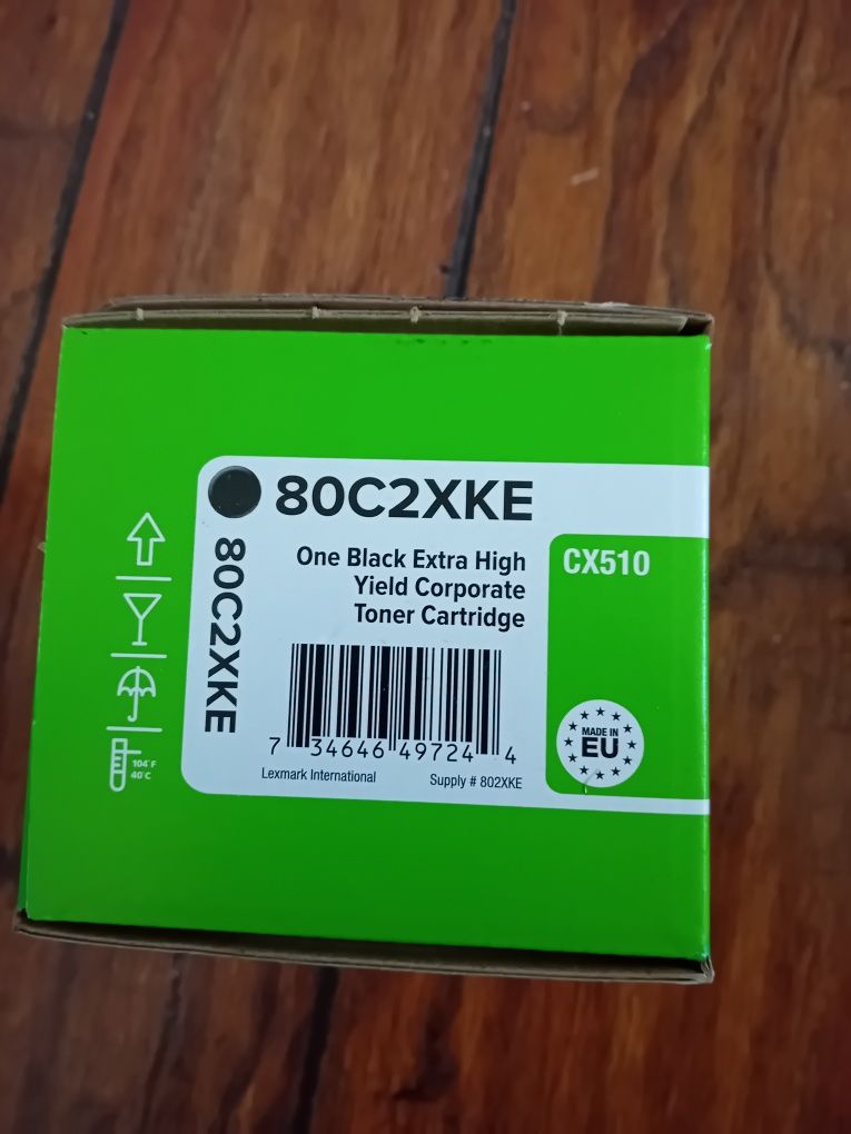 Tusz 80C2XKE do drukarki Lexmark CX510 Black (Czarny)