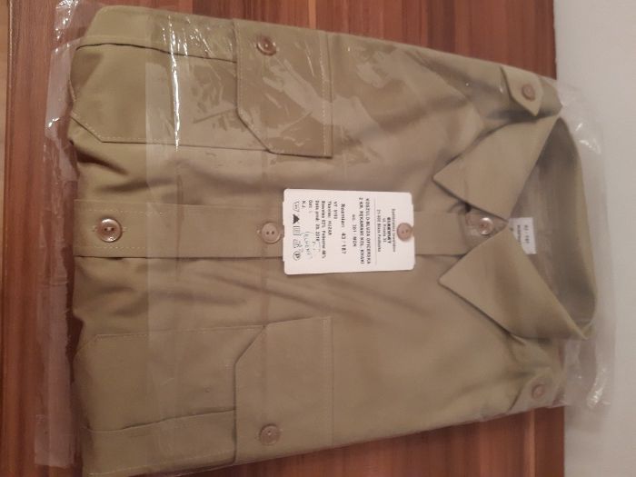 Koszulo-Bluza Oficerska z Krótkimi Rękawami wz. 301/MON - Nowa!