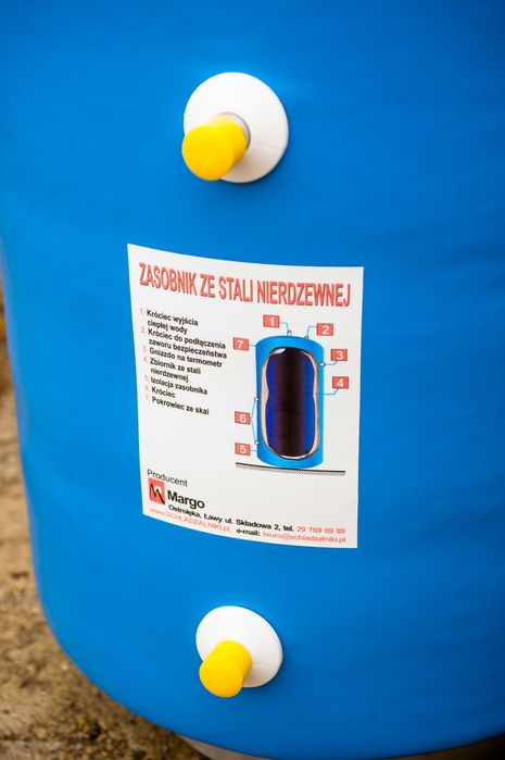 Bufor  Do Pomp Ciepła 500L , Zasobniki Do Wody , Podgrzewacze , C.W.U.