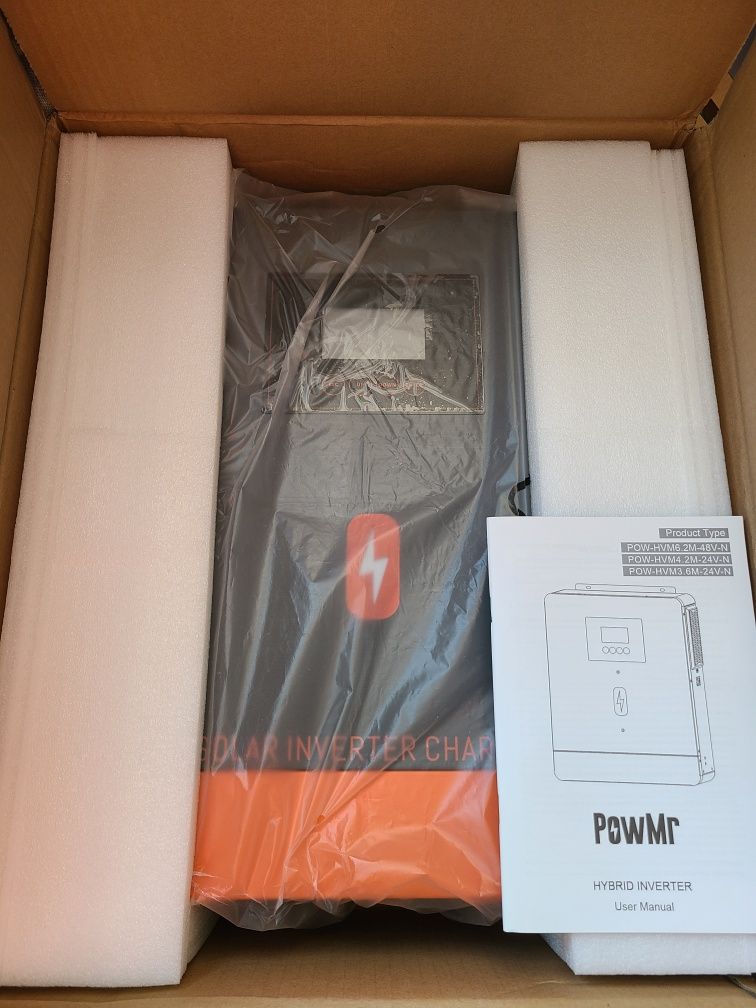 гібридний інвертор PowMr 6.2 КВт 48 В