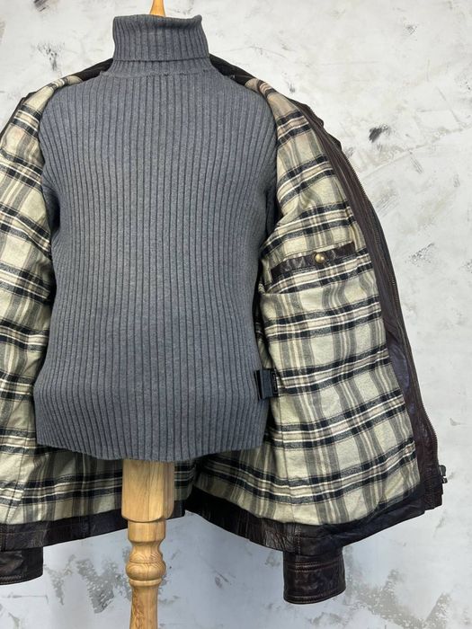 Belstaff кожаная куртка