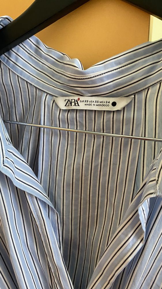 Блакитна рубашка Zara