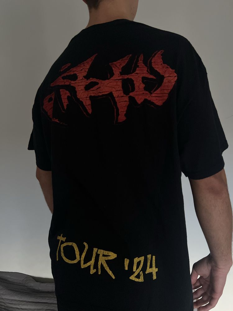 Travis Scott Utopia koszulka z koncertu w Krakowie vip czarna nowa