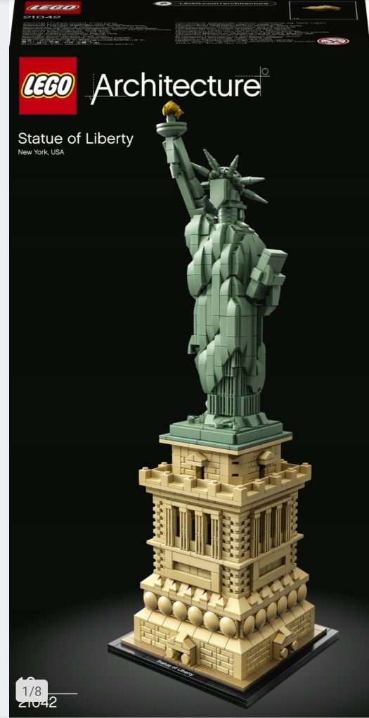 LEGO ARCHITECTURE 21042 Statua Wolności nowe