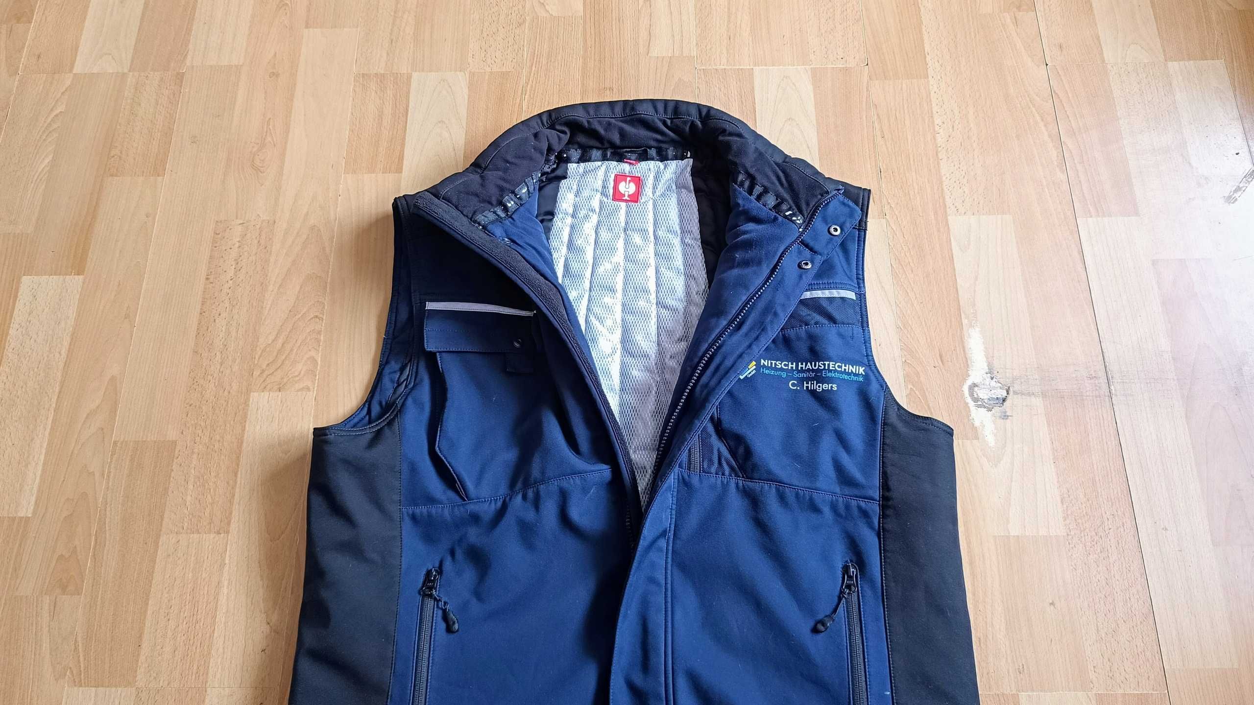 Męska kamizelka softshell ENGELBERT STRAUSS MOTION r.XL stan b.dobry