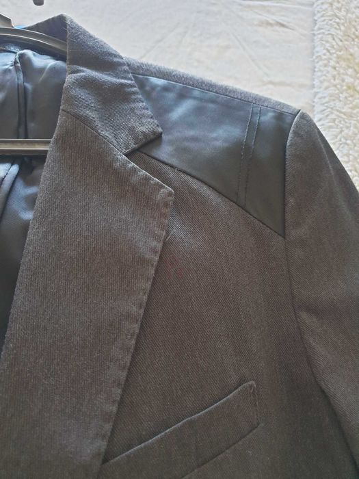 Blazer cinza escuro
