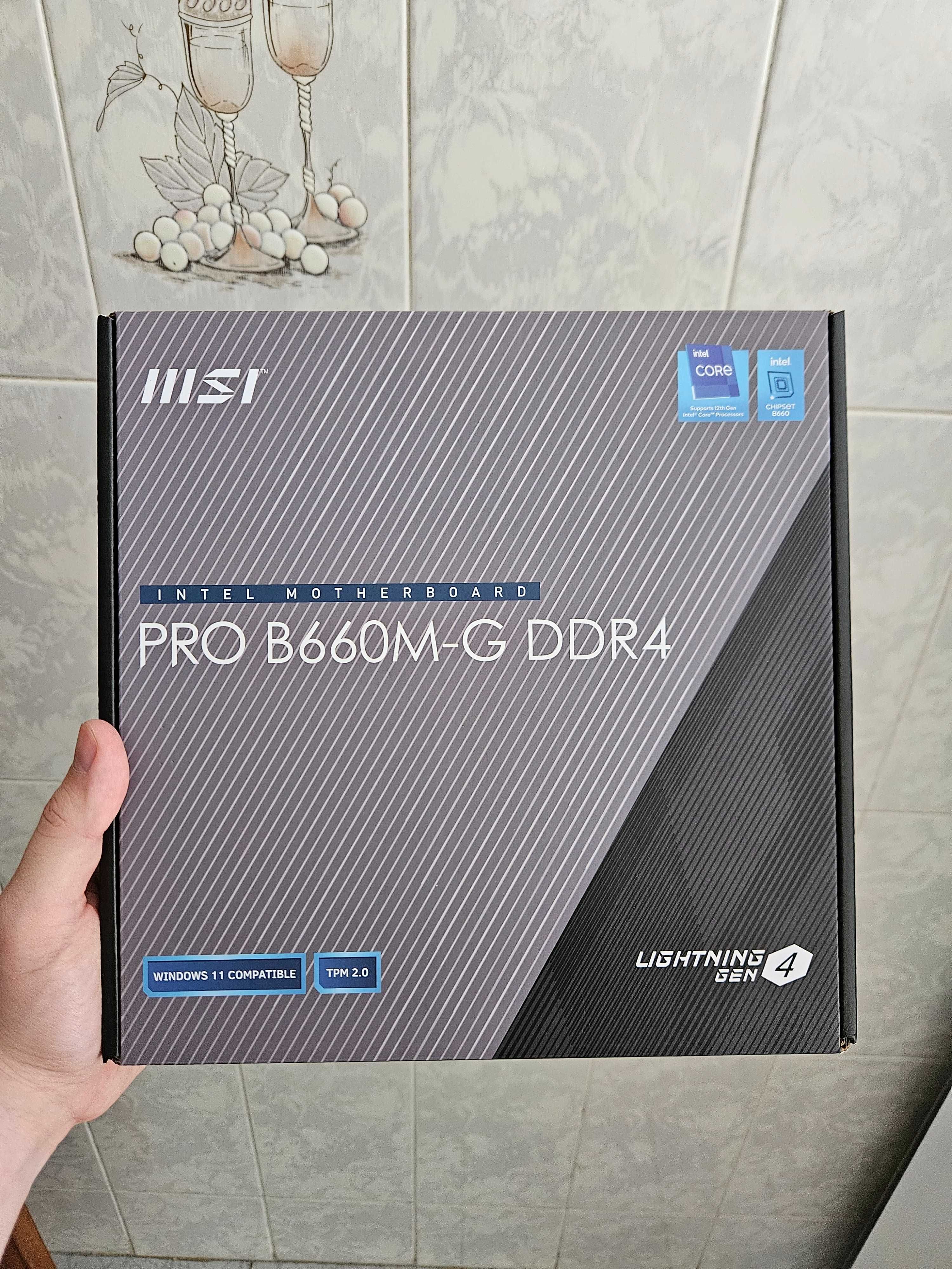 Motherboard MSI PRO B660M-G DDR4
