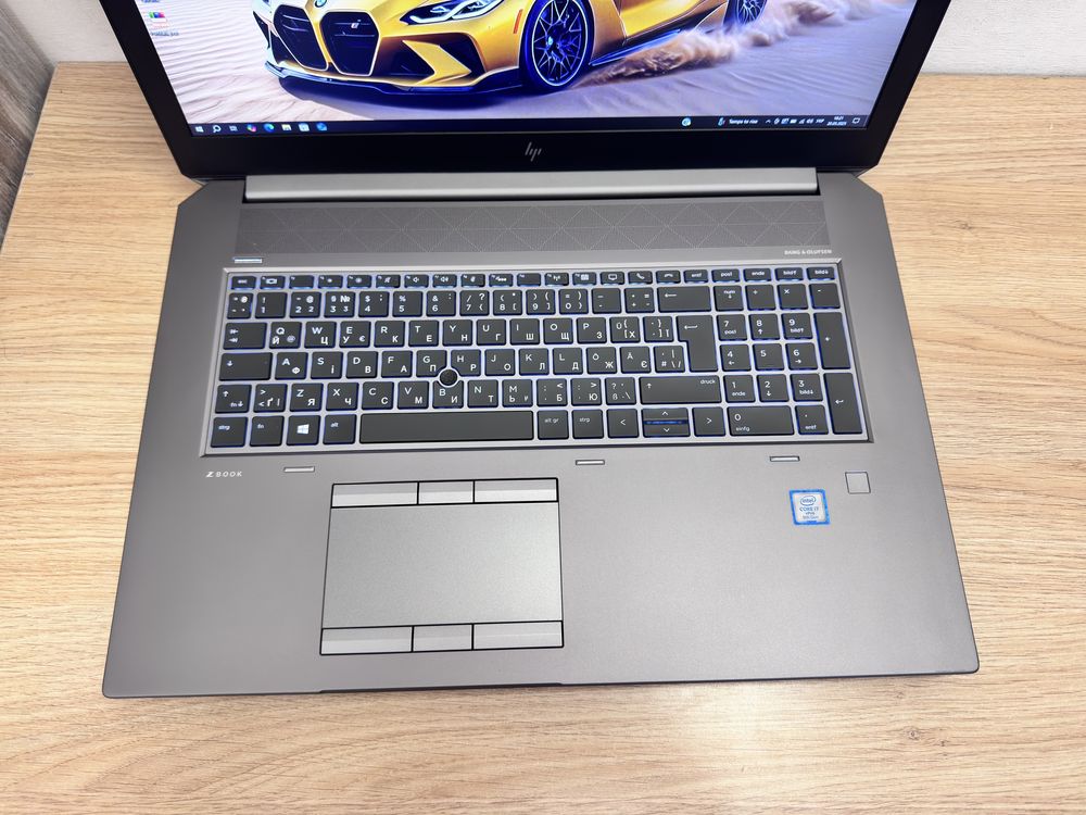 17.3”FHD IPS HP zBook 17 nVidia RTX5000 16 Gb i7-9850H/64/1000