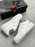 Buty_Damskie Nike_AirForce1_Supreme_White_Unisex Rozmiar.36
