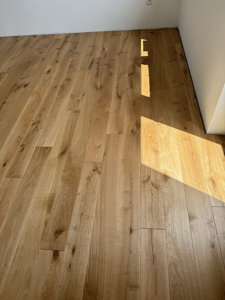 Deska Drewniana Dąb Rustic, 13x140x2000mm, 4faza, OlejUV Naturalny x2