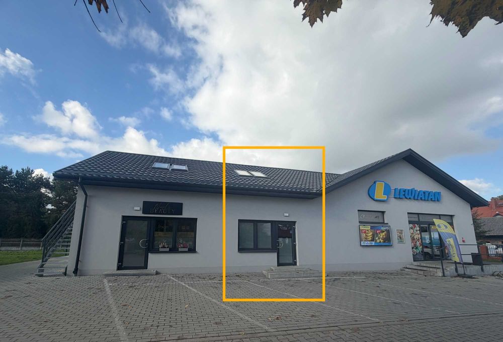Do wynajęcia lokal 50m2 - nowy budynek, centrum Irządz