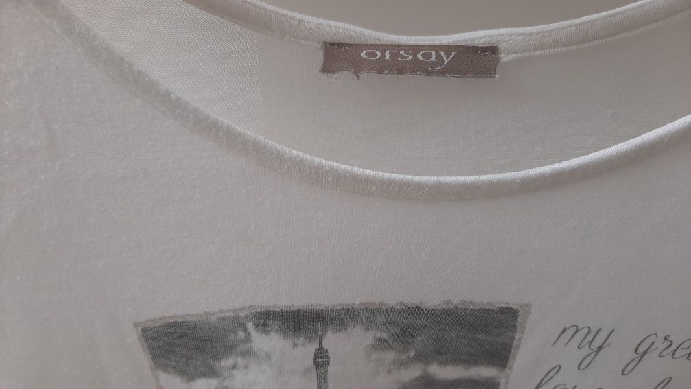 Biała bluzka Orsay XS Paris