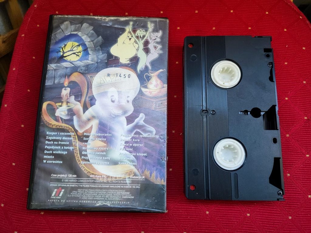 3. Kacper i Przyjaciele 2 kaseta VHS video Casper