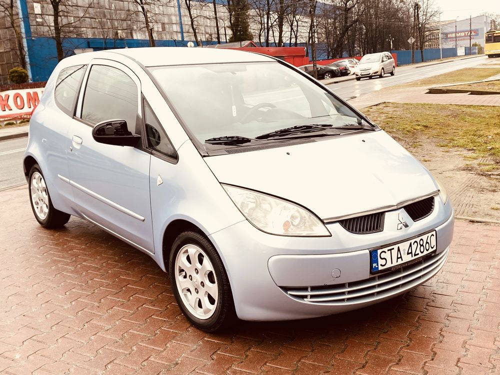mitsubischi colt 2007 poj 1,3 95km kliatyzacja przeb 125tyś