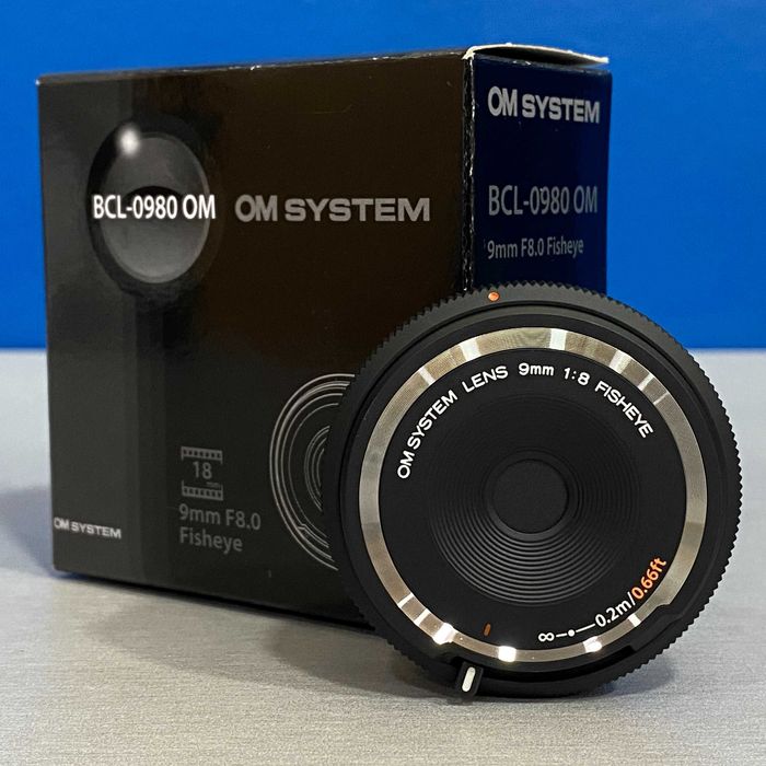 Olympus OM System 9mm f/8 Fisheye Body Cap Lens (NOVA)