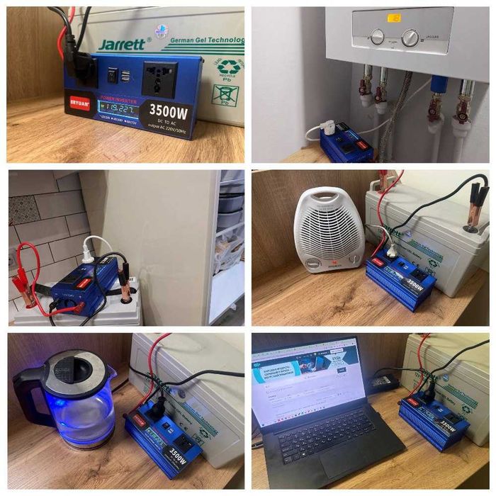 ‼️ Преобразователь 12 220 3500w. Перетворювач‼️ Інвертор чистий синус