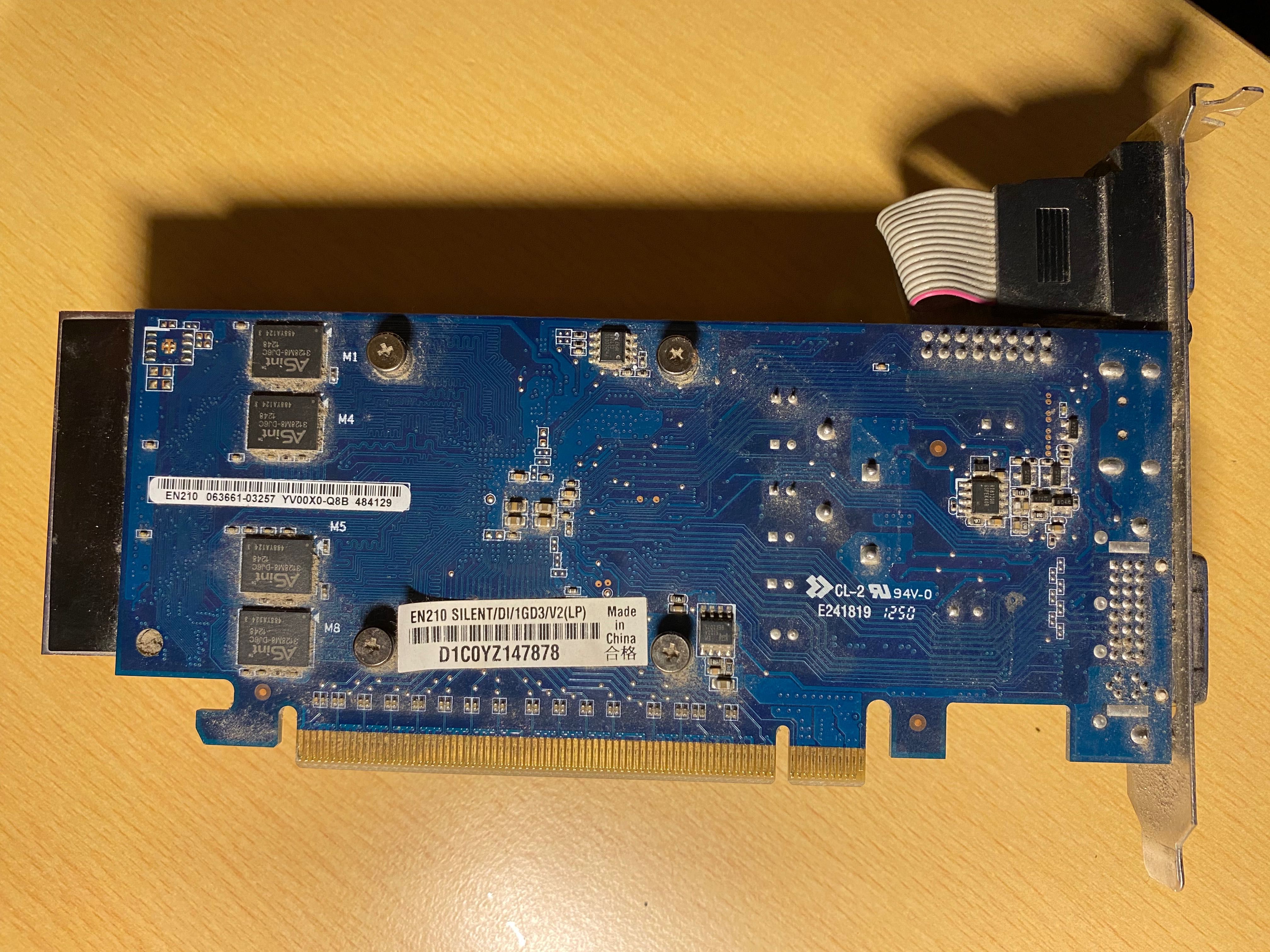 Video card відеокарта Asus en210 silent/di/1gd3/v2(lp)