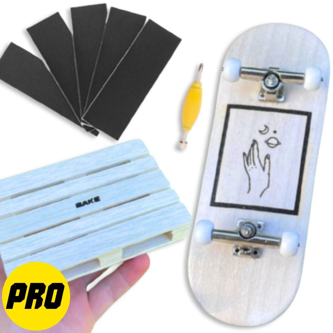 NOWY! ZESTAW DESKOROLKA Fingerboard set + Paleta