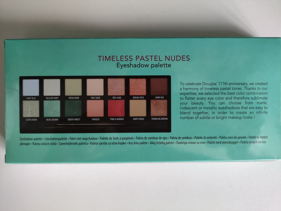 Paleta kolorów do oczu limitowana Douglas