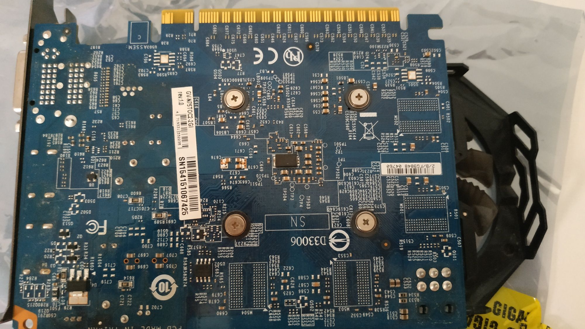 Karta graficzna GIGABYTE GTX 750 TiOC2  2GB GDDRS(128BIT), 2 *HDM