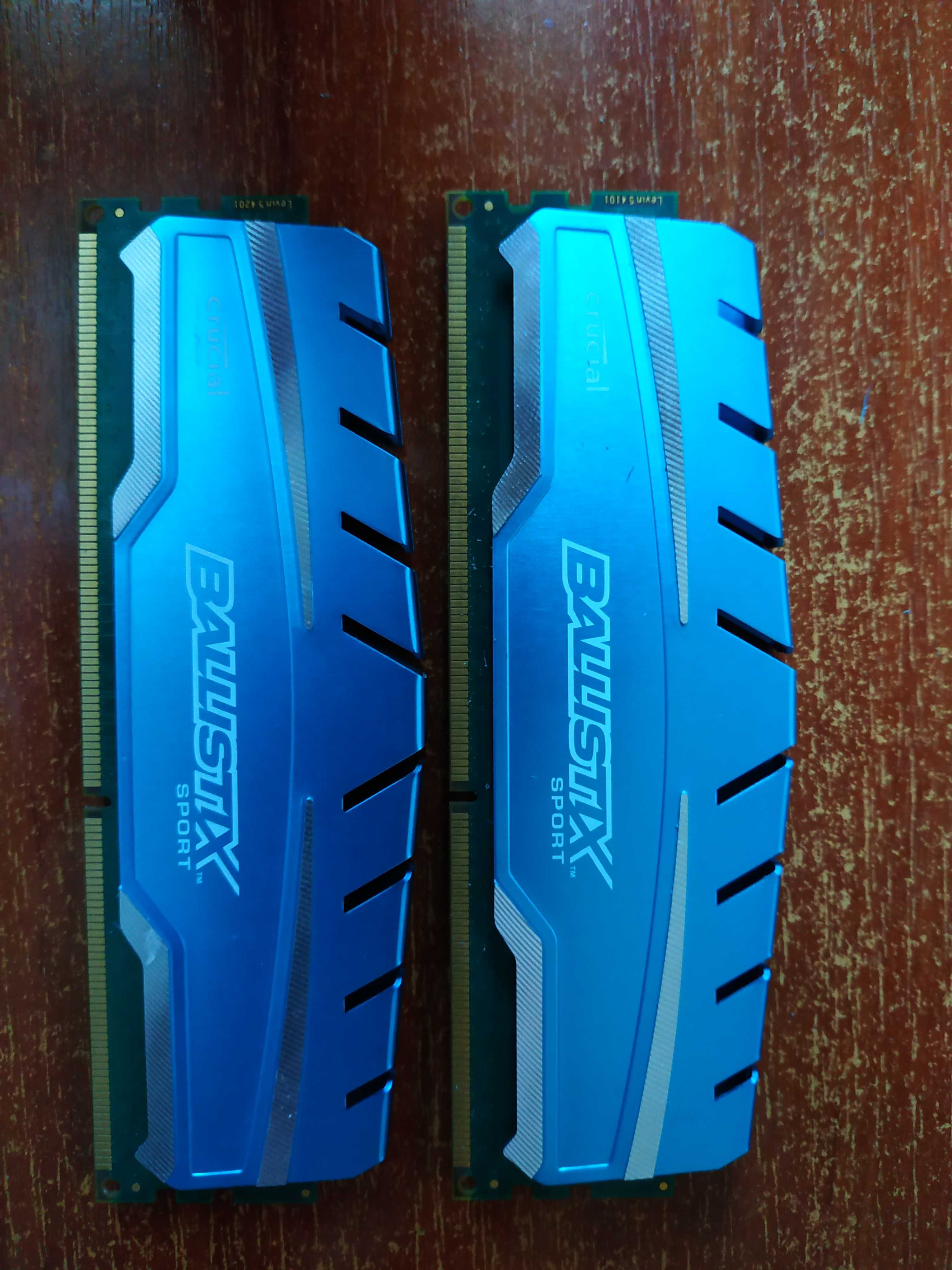 DDR3 16Gb Crucial Ballistix sport 1866 mhz