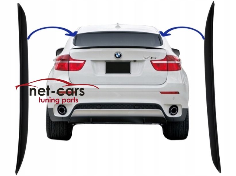 Spoiler lotka klapy Prawa Lewa + Klapa BMW X6 E71 E72